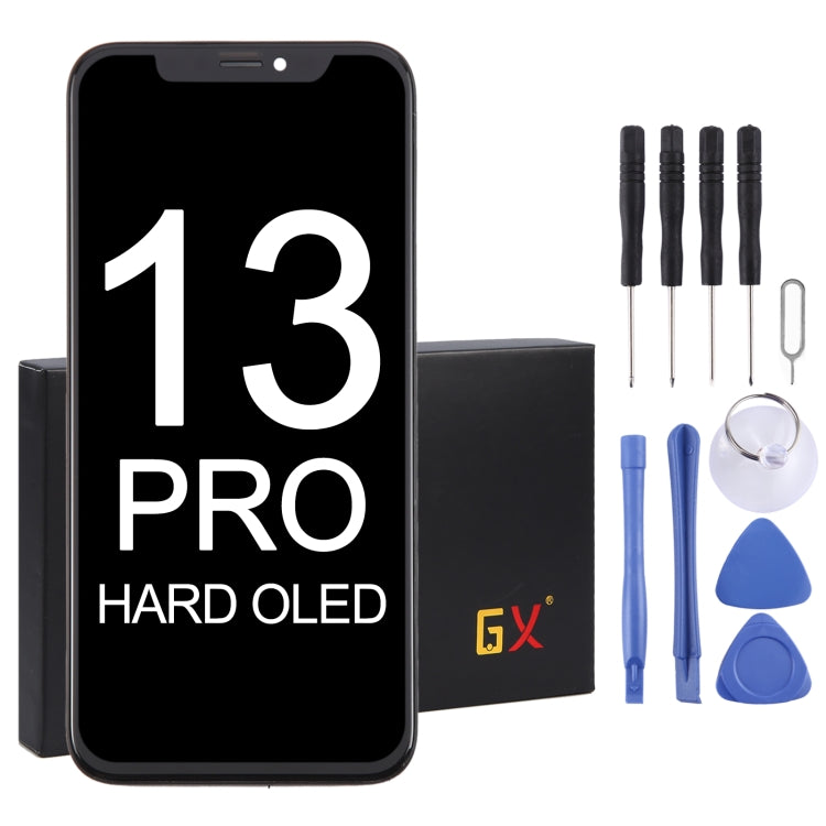 GX OLED-LCD-Bildschirm mit vollständiger Digitizer-Baugruppe, For iPhone 13 Pro Hard, For iPhone 14 Hard, For iPhone 14 Plus Soft, For iPhone 14 Pro Hard