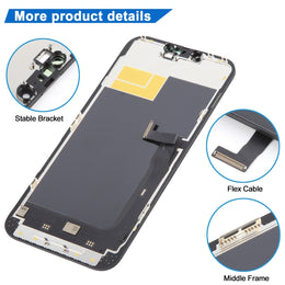 ZY incell HD 1:1 LCD-Bildschirm mit Digitizer-Komplettbaugruppe, For iPhone 13 Pro Max(Incell), For iPhone 13 mini(Incell), For iPhone 12 Pro Max(Incell), For iPhone XS(Incell), For iPhone XS Max(Incell)