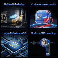 WEKOME WS-07 Armor ENC Rauschunterdrückung Kabelloser Bluetooth-Kopfhörer