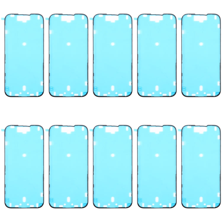 10 Stück wasserdichte Klebeaufkleber für LCD-Rahmenblende, For iPhone 16e, For iPhone 16 Pro Max, For iPhone 16 Pro, For iPhone 16 Plus, For iPhone 16