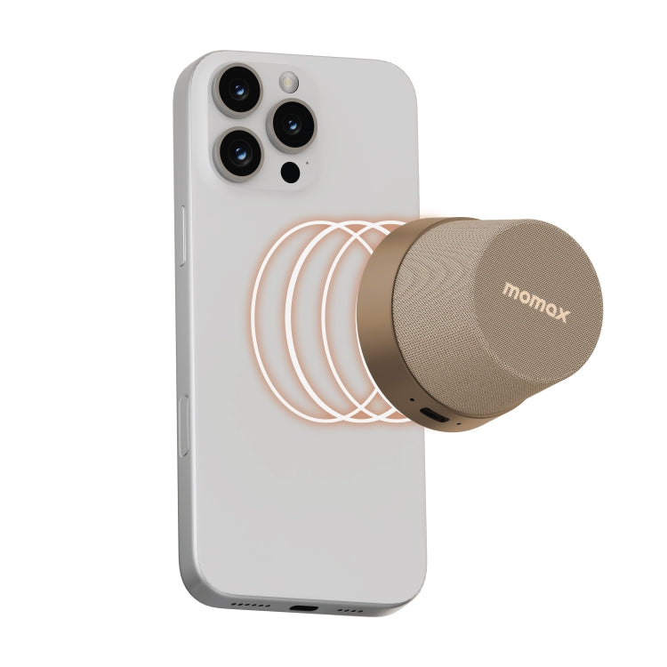 Momax 1-Vibe Go Magnetischer kabelloser Lautsprecher