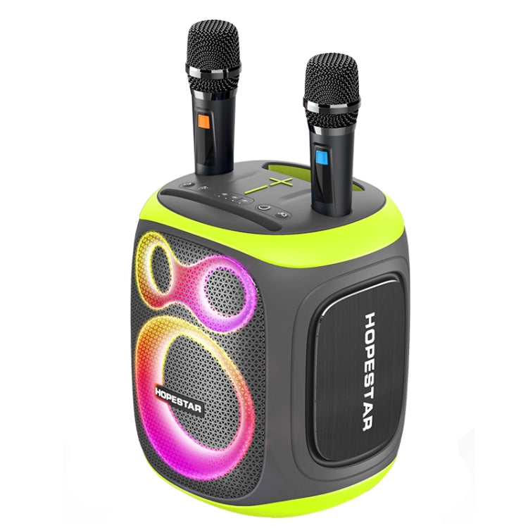 HOPESTAR PARTY130 Bluetooth-Lautsprecher mit langer Lebensdauer und Dual-Mikrofon für den Außenbereich