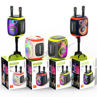 HOPESTAR PARTY130 Bluetooth-Lautsprecher mit langer Lebensdauer und Dual-Mikrofon für den Außenbereich