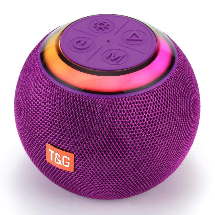 T&G TG683 Tragbarer Mini-Bluetooth-Außenlautsprecher mit LED-Atmosphärenlicht, TG683