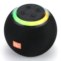 T&G TG683 Tragbarer Mini-Bluetooth-Außenlautsprecher mit LED-Atmosphärenlicht, TG683