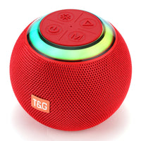 T&G TG683 Tragbarer Mini-Bluetooth-Außenlautsprecher mit LED-Atmosphärenlicht, TG683