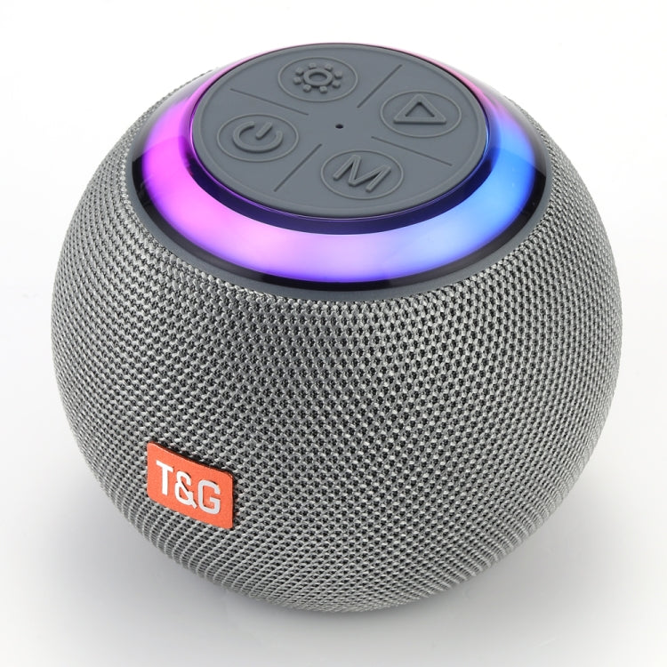 T&G TG683 Tragbarer Mini-Bluetooth-Außenlautsprecher mit LED-Atmosphärenlicht, TG683