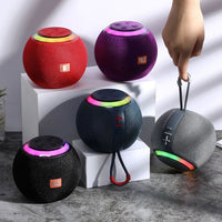 T&G TG683 Tragbarer Mini-Bluetooth-Außenlautsprecher mit LED-Atmosphärenlicht, TG683