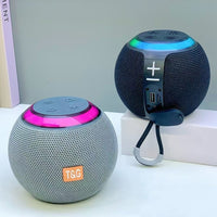 T&G TG683 Tragbarer Mini-Bluetooth-Außenlautsprecher mit LED-Atmosphärenlicht, TG683