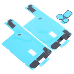 10 Stück schwarze Aufkleber für die hintere Abdeckung des Kühlkörpers mit Schwammpads für die hintere Kamera, For iPhone 16 Pro Max, For iPhone 16 Pro, For iPhone 16 Plus, For iPhone 16