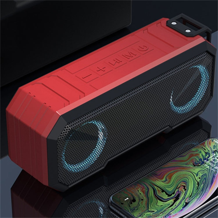 X8 Kabelloser Bluetooth-Lautsprecher, wasserdichter IPX7-Farblicht-Subwoofer