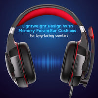 KOTION EACH G2000 Kabelgebundenes Gaming-Headset mit LED-Beleuchtung