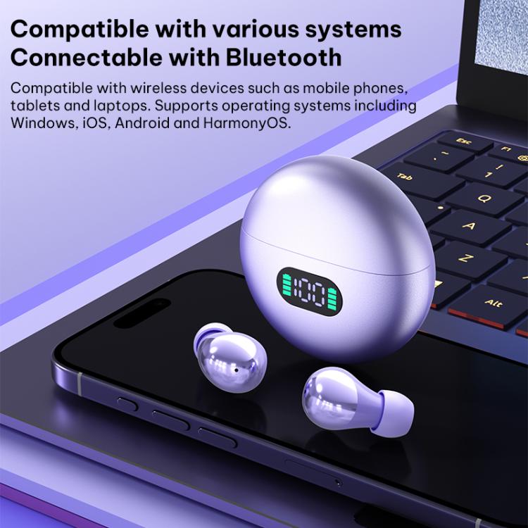 Q61 Intelligente Bluetooth 5.4 Kabellose TWS-Kopfhörer mit Geräuschunterdrückung