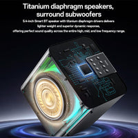 Yesido YSW41 40W 2.1-Kanal-System mit farbenfrohem RGB-Bluetooth-Lautsprecher und Subwoofer, YSW41