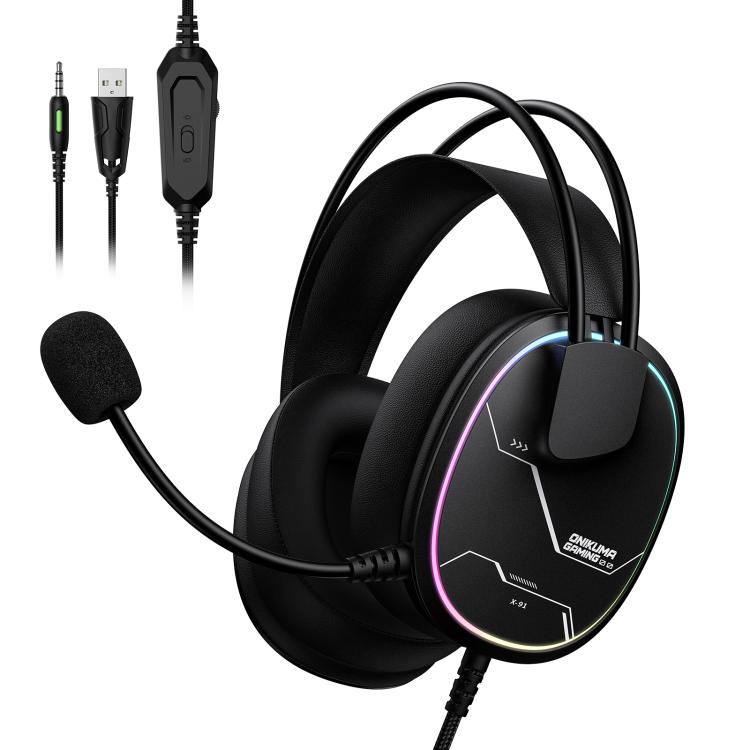 ONIKUMA X91 Kabelgebundener Over-Ear-Kopfhörer mit Mikrofon