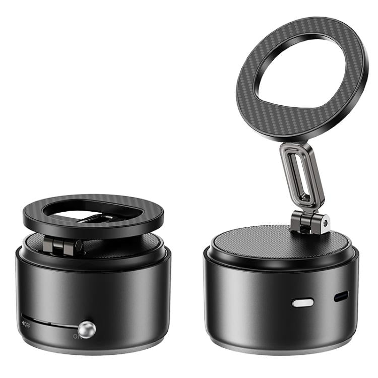 A5 Multifunktionale magnetische Handyhalterung mit Bluetooth-Lautsprecher, A5 (Black), A5 (Dark Blue)