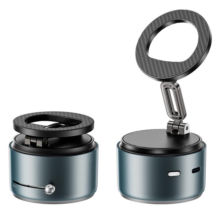 A5 Multifunktionale magnetische Handyhalterung mit Bluetooth-Lautsprecher, A5 (Black), A5 (Dark Blue)