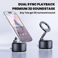 A5 Multifunktionale magnetische Handyhalterung mit Bluetooth-Lautsprecher, A5 (Black), A5 (Dark Blue)