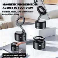 A5 Multifunktionale magnetische Handyhalterung mit Bluetooth-Lautsprecher, A5 (Black), A5 (Dark Blue)