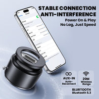 A5 Multifunktionale magnetische Handyhalterung mit Bluetooth-Lautsprecher, A5 (Black), A5 (Dark Blue)