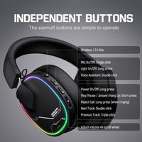 ONIKUMA GT836 E-Sport-Gaming-Headset mit vier Modi, GT836
