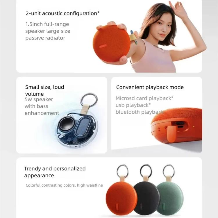 Original Xiaomi Redmi Bluetooth Speaker 2 Outdoor IP67 Wasserdichter tragbarer Lautsprecher