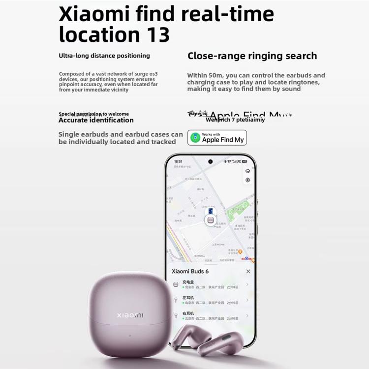 Original Xiaomi Buds 6 Semi-In-Ear TWS Bluetooth-Kopfhörer