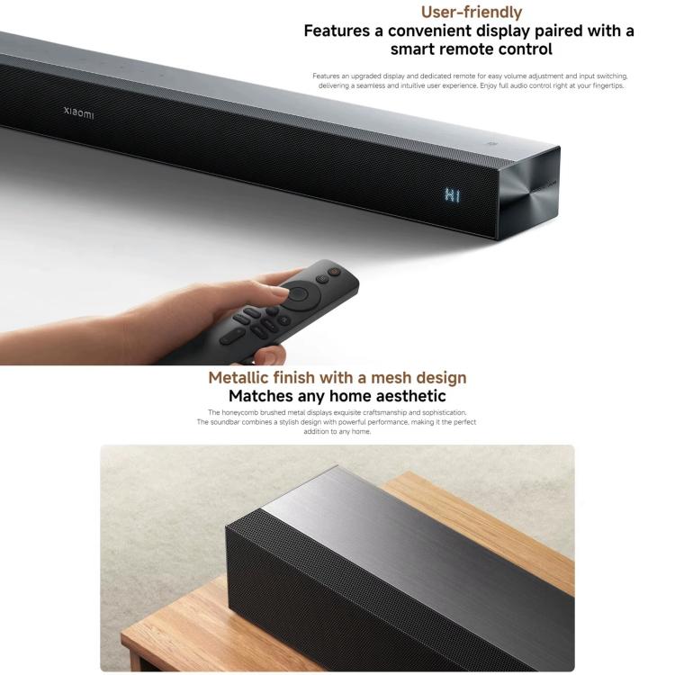 Original Xiaomi Soundbar 2.0 für TV und PC mit NFC-Unterstützung, US Plug