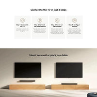 Original Xiaomi Soundbar 2.0 für TV und PC mit NFC-Unterstützung, US Plug