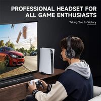SoulBytes S200 kabelgebundenes Gaming-Headset mit 3,5-mm-USB-Anschluss und LED-Beleuchtung sowie Mikrofon, S200