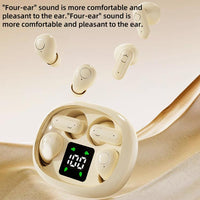 SK35 Vier-Ohr Schmerzfreier Mini-In-Ear-Bluetooth-Kopfhörer