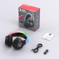 ONIKUMA GT889 Tri-Mode RGB Bluetooth 2.4G Kabelgebundenes Gaming-Headset, GT889