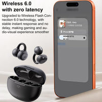 MOMAX Vibe Clip M.IN.D BT15 Kabellose Clip-Kopfhörer mit Geräuschunterdrückung und Bluetooth 6.0