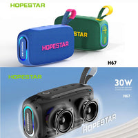 HOPESTAR H67 30W Outdoor IPX7 Wasserdichter kabelloser Bluetooth-Lautsprecher