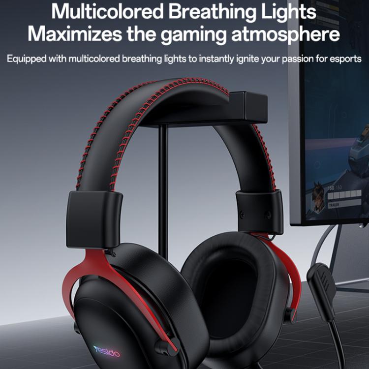 Yesido EK07 Drei-Modus-E-Sport-Gaming-RGB-Headset, EK07