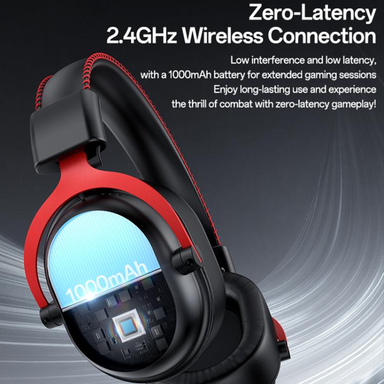 Yesido EK07 Drei-Modus-E-Sport-Gaming-RGB-Headset, EK07