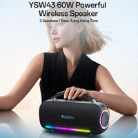 Yesido YSW43 RGB Kabelloser Bluetooth-Lautsprecher