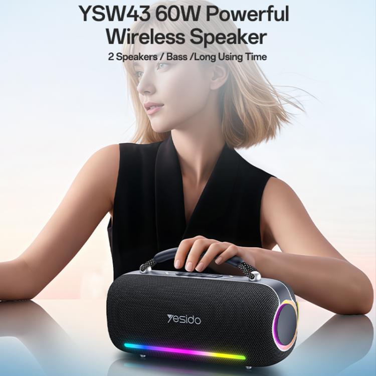 Yesido YSW43 RGB Kabelloser Bluetooth-Lautsprecher