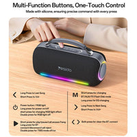 Yesido YSW43 RGB Kabelloser Bluetooth-Lautsprecher