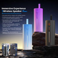WK WD-12 Starry Sky Tragbarer kabelloser Bluetooth-Lautsprecher
