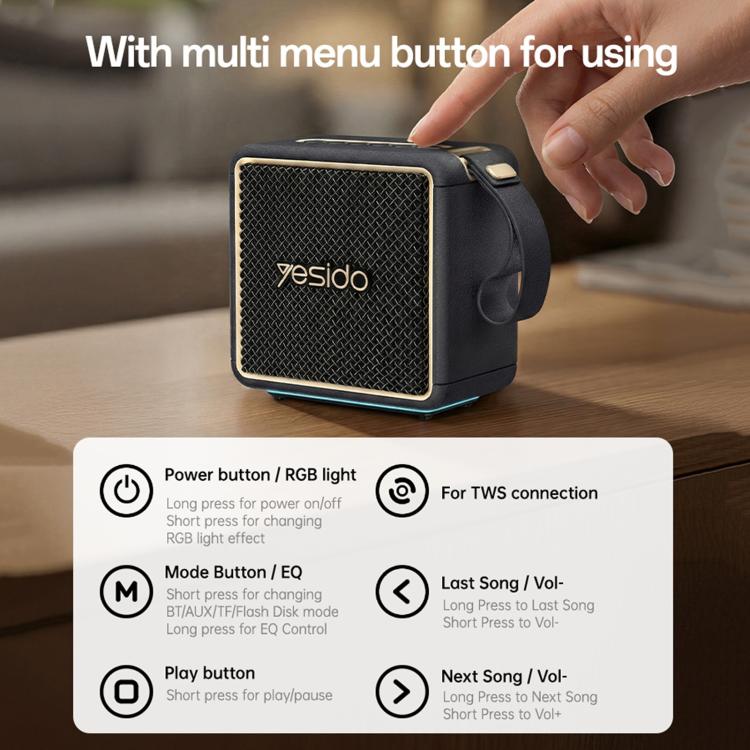 Yesido YSW47 30W Hochleistungs-Bluetooth-Lautsprecher, YSW47