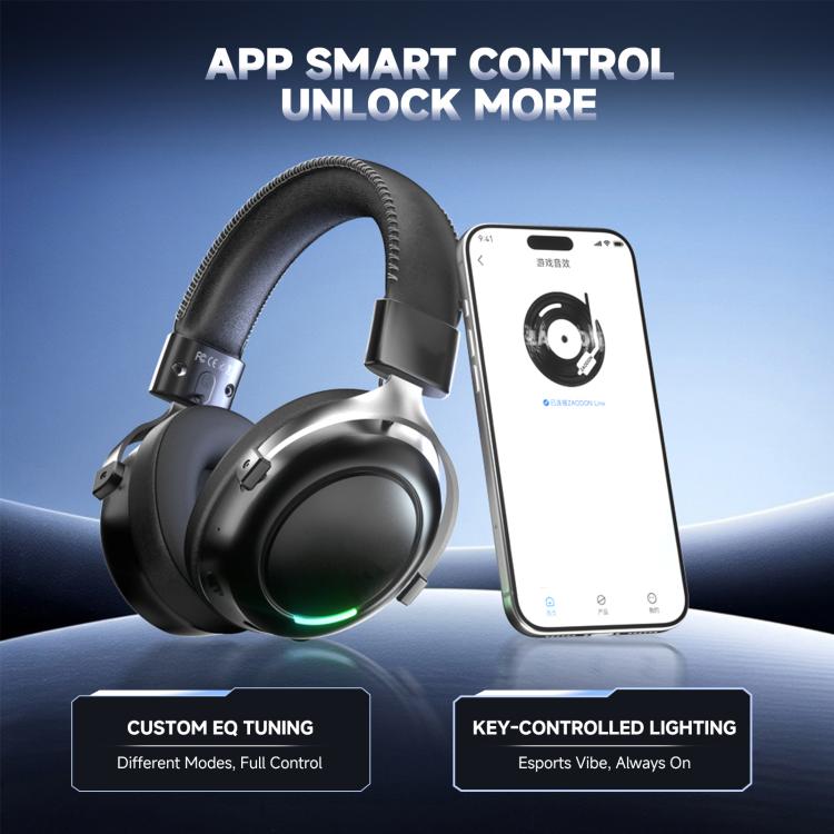 LinX G5 Kabelloses Bluetooth-On-Ear-Gaming-Headset mit Mikrofon