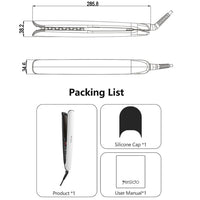 Yesido MG31 Haarglätter mit Negativ-Ionen-Technologie, 3 Temperaturstufen, schnell aufheizenden Keramikplatten, EU Plug, UK Plug