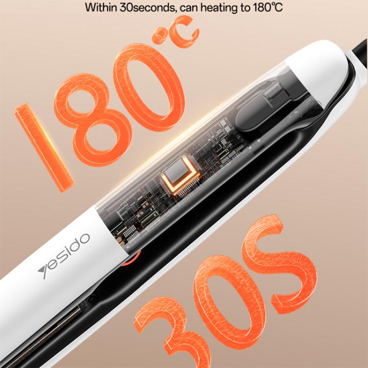 Yesido MG31 Haarglätter mit Negativ-Ionen-Technologie, 3 Temperaturstufen, schnell aufheizenden Keramikplatten, EU Plug, UK Plug