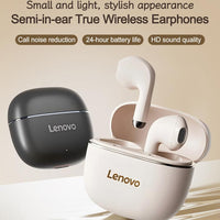 Lenovo TA120 TWS AI Geräuschunterdrückung Halb-In-Ear Kabelloser Bluetooth-Kopfhörer, TA120