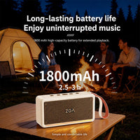 PZ009 PLUS Tragbarer Retro-Bluetooth-Lautsprecher