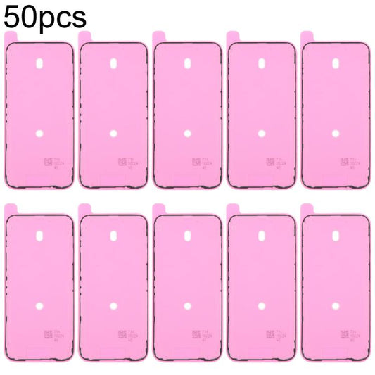 50 Stück OEM LCD-Rahmendichtungen, wasserdicht, mit Klebedichtung, kompatibel mit Luftdichtheitsprüfung, For iPhone 17 Pro Max, For iPhone 17 Pro, For iPhone 17, For iPhone Air, For iPhone 16 Pro Max, For iPhone 16 Pro, For iPhone 16 Plus, For iPhone 1...
