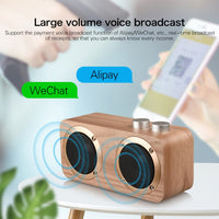 Q7 Subwoofer-Bluetooth-Lautsprecher aus Holz, unterstützt TF-Karte, U-Disk und 3,5-mm-AUX, Q7
