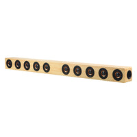 D90 Subwoofer, Bluetooth 4.2-Lautsprecher aus Holz mit Fernbedienung, unterstützt TF-Karte und 3,5-mm-AUX-Koaxialkabel, Glasfaser und U-Disk, D90+ Subwoofer