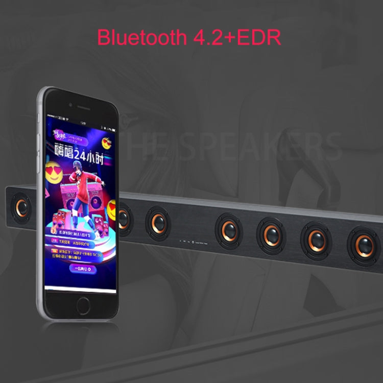 D90 Subwoofer, Bluetooth 4.2-Lautsprecher aus Holz mit Fernbedienung, unterstützt TF-Karte und 3,5-mm-AUX-Koaxialkabel, Glasfaser und U-Disk, D90+ Subwoofer
